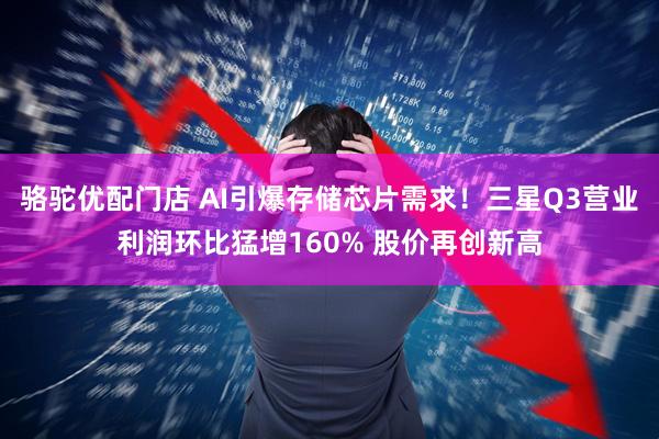 骆驼优配门店 AI引爆存储芯片需求！三星Q3营业利润环比猛增160% 股价再创新高